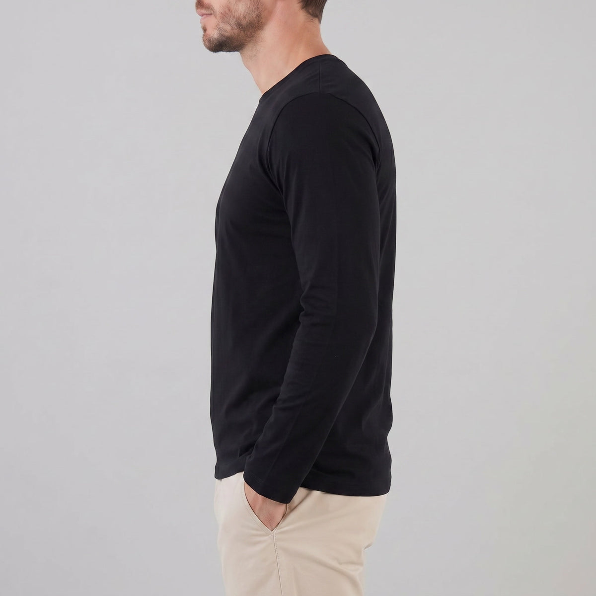 Griffith Stretch Crew Neck Sweater_8