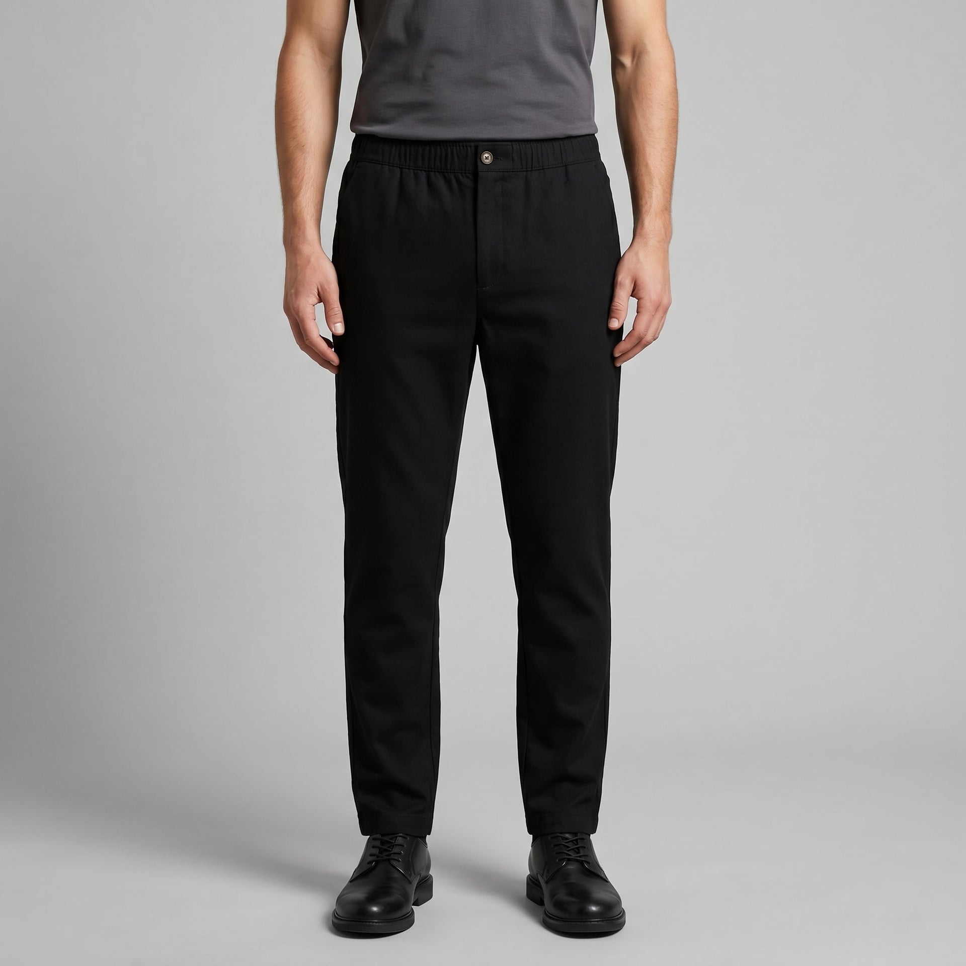 Thaddeus Relaxed Fit Cotton Blend Pants