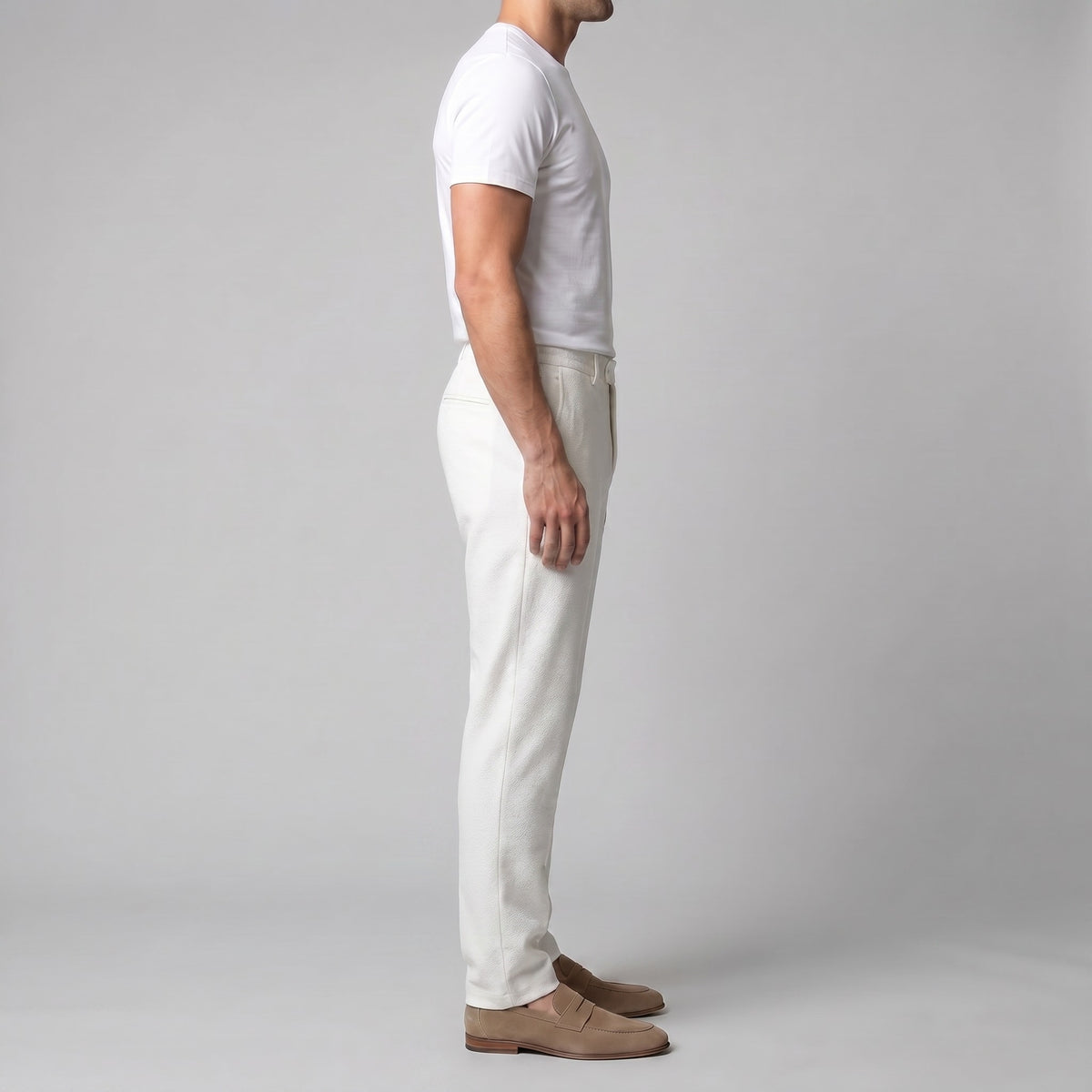 Thaddeus Relaxed Fit Cotton Blend Pants