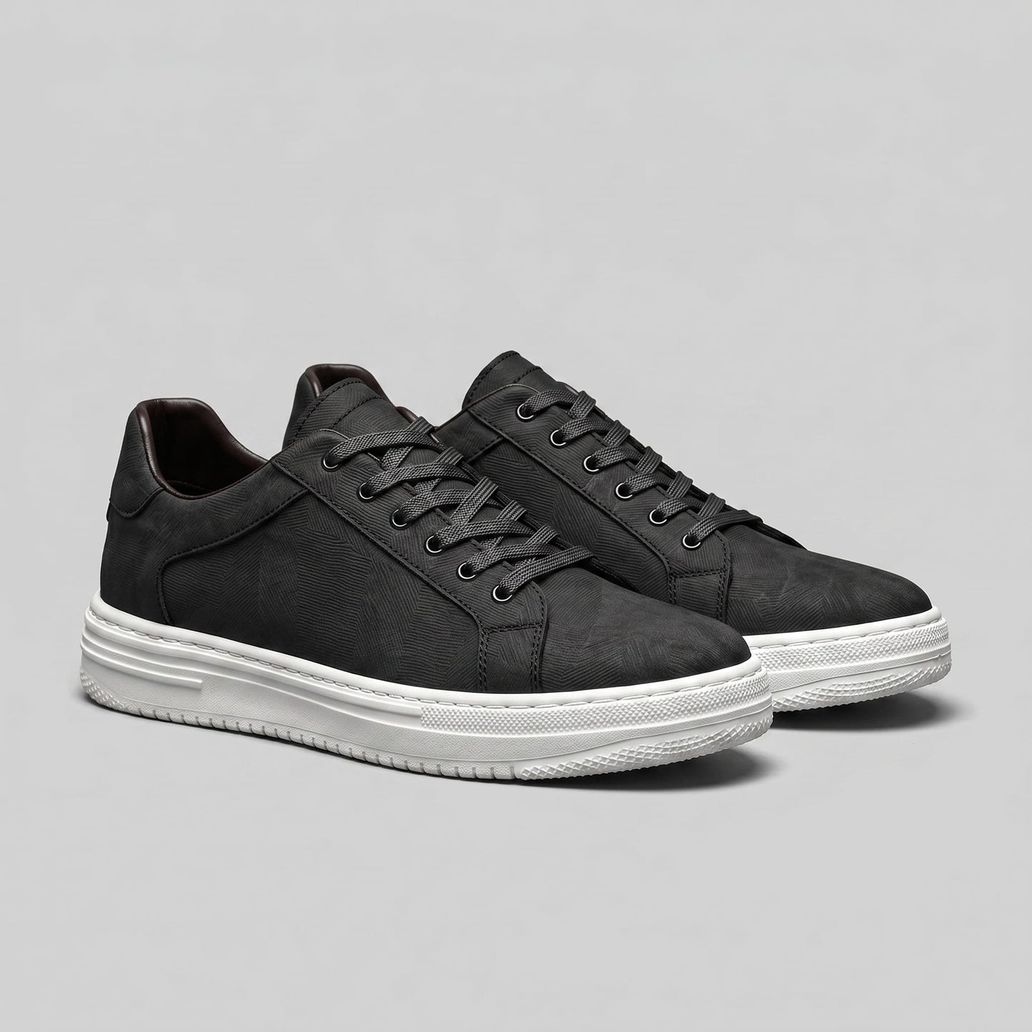Stockton Leather Lace Up Sneakers_1