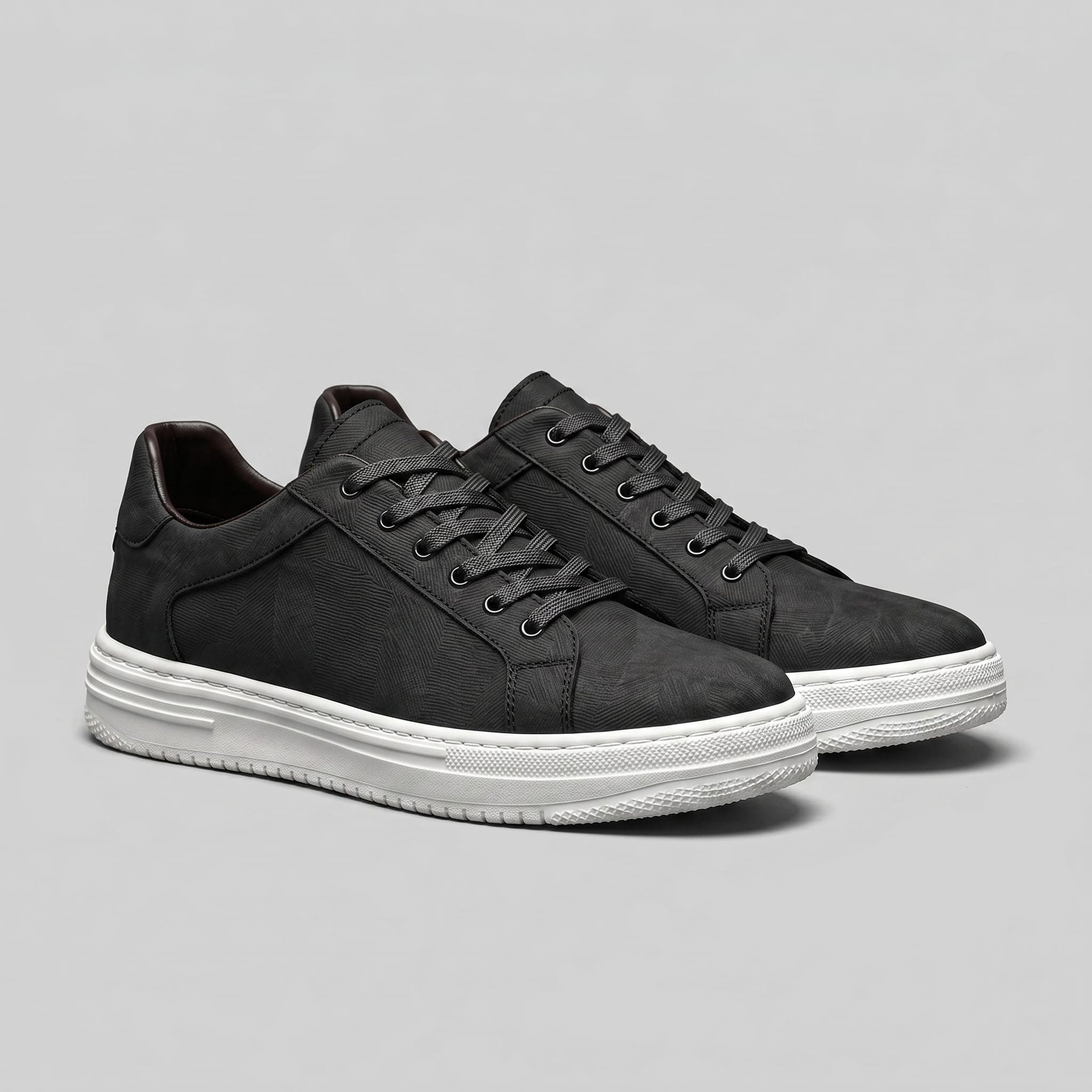 Stockton Leather Lace Up Sneakers