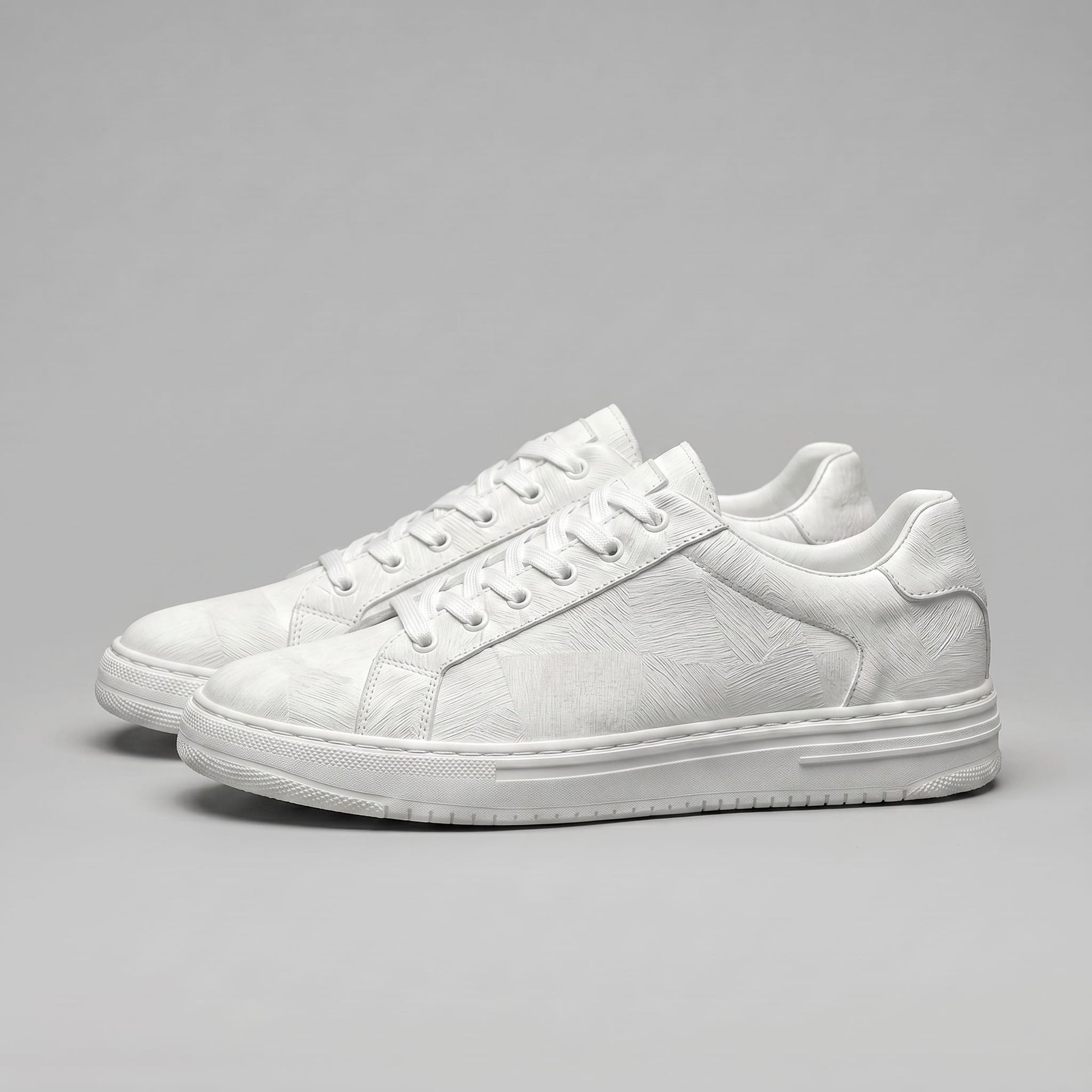 Stockton Leather Lace Up Sneakers