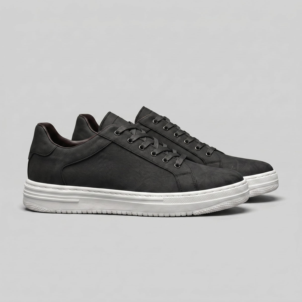 Stockton Leather Lace Up Sneakers