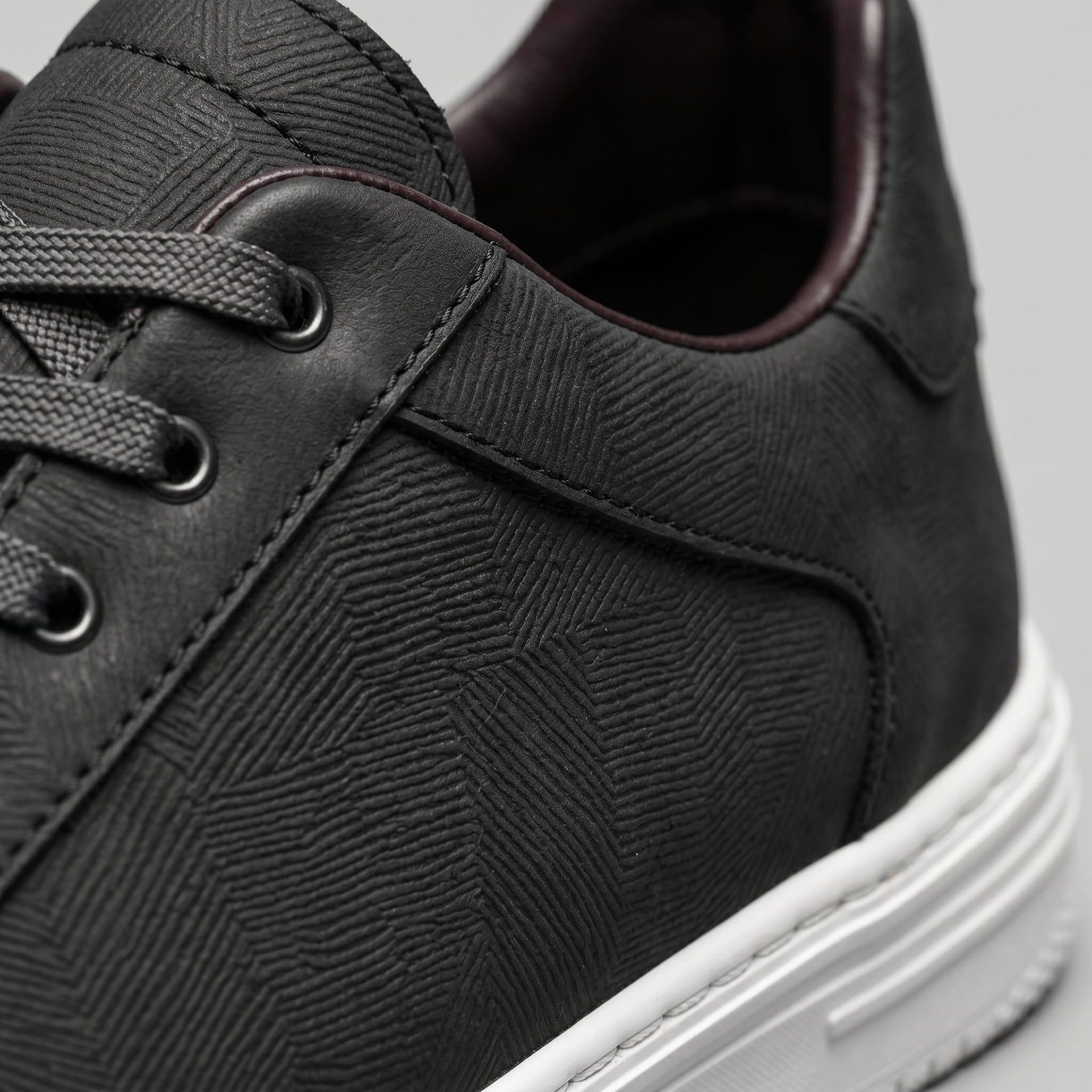 Stockton Leather Lace Up Sneakers