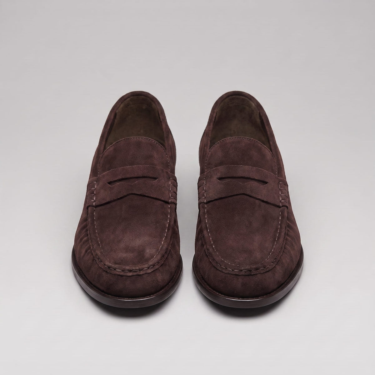 McAllister Faux Suede Penny Loafers