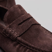 McAllister Faux Suede Penny Loafers