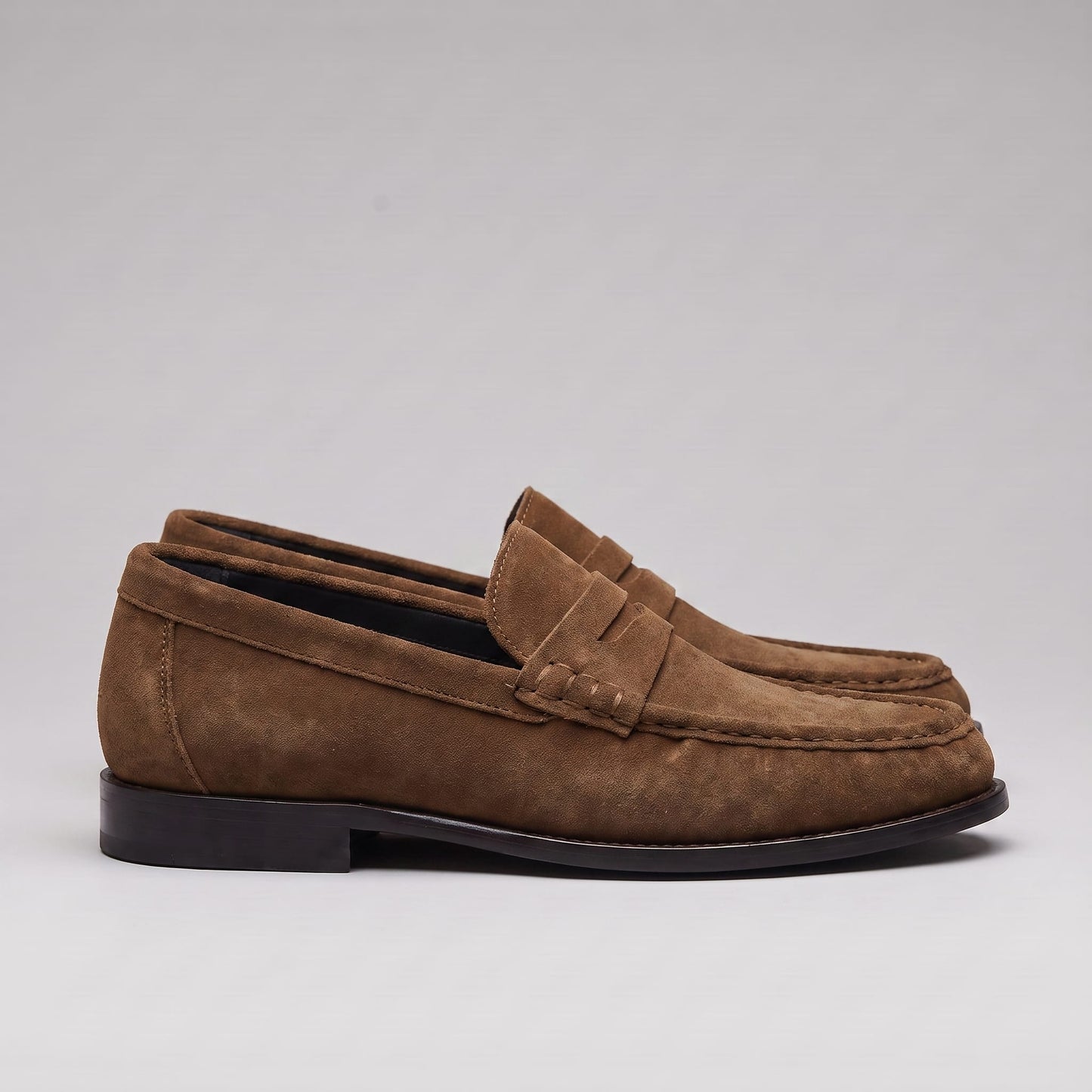 McAllister Faux Suede Penny Loafers_4