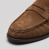 McAllister Faux Suede Penny Loafers