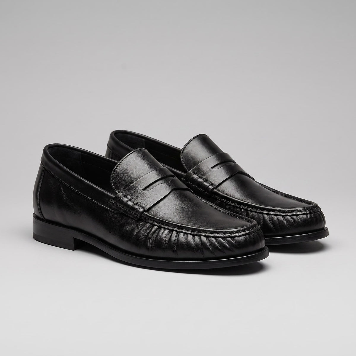 McAllister Faux Suede Penny Loafers_7