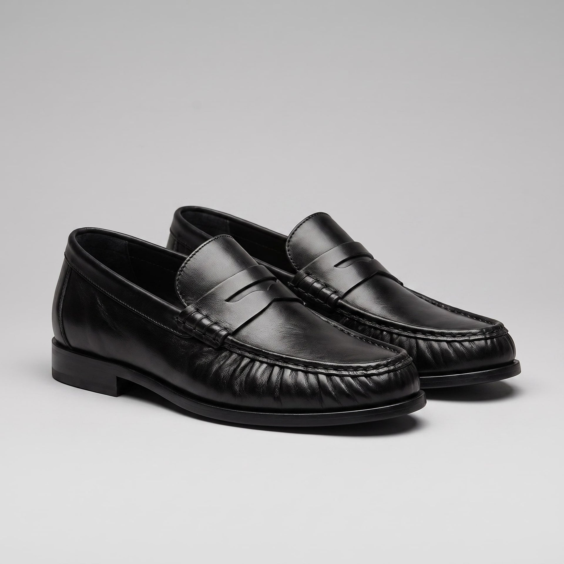 McAllister Faux Suede Penny Loafers