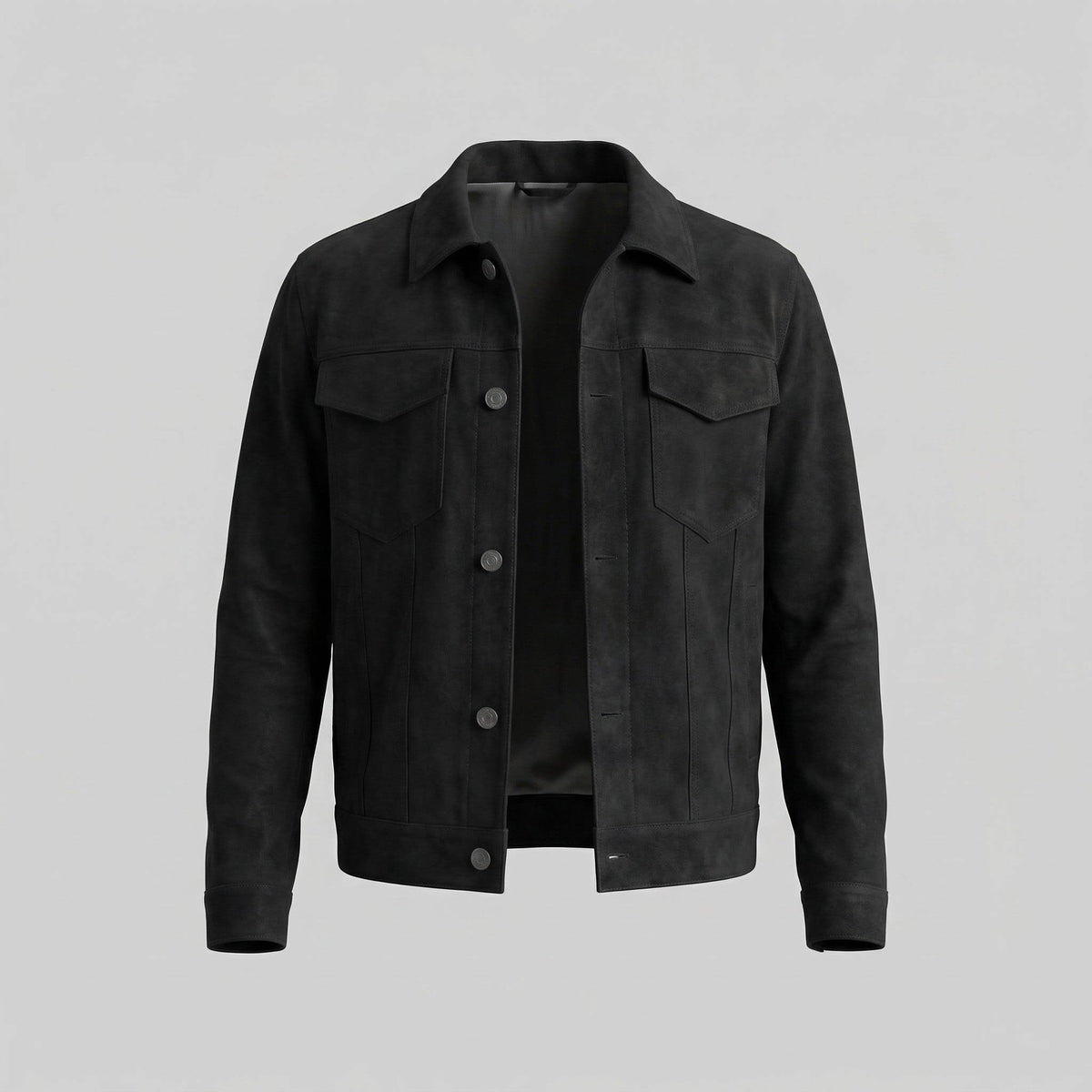 Herrick Faux Suede Trucker Jacket_10