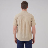 Lane Wave Texture Short Sleeve Shirt