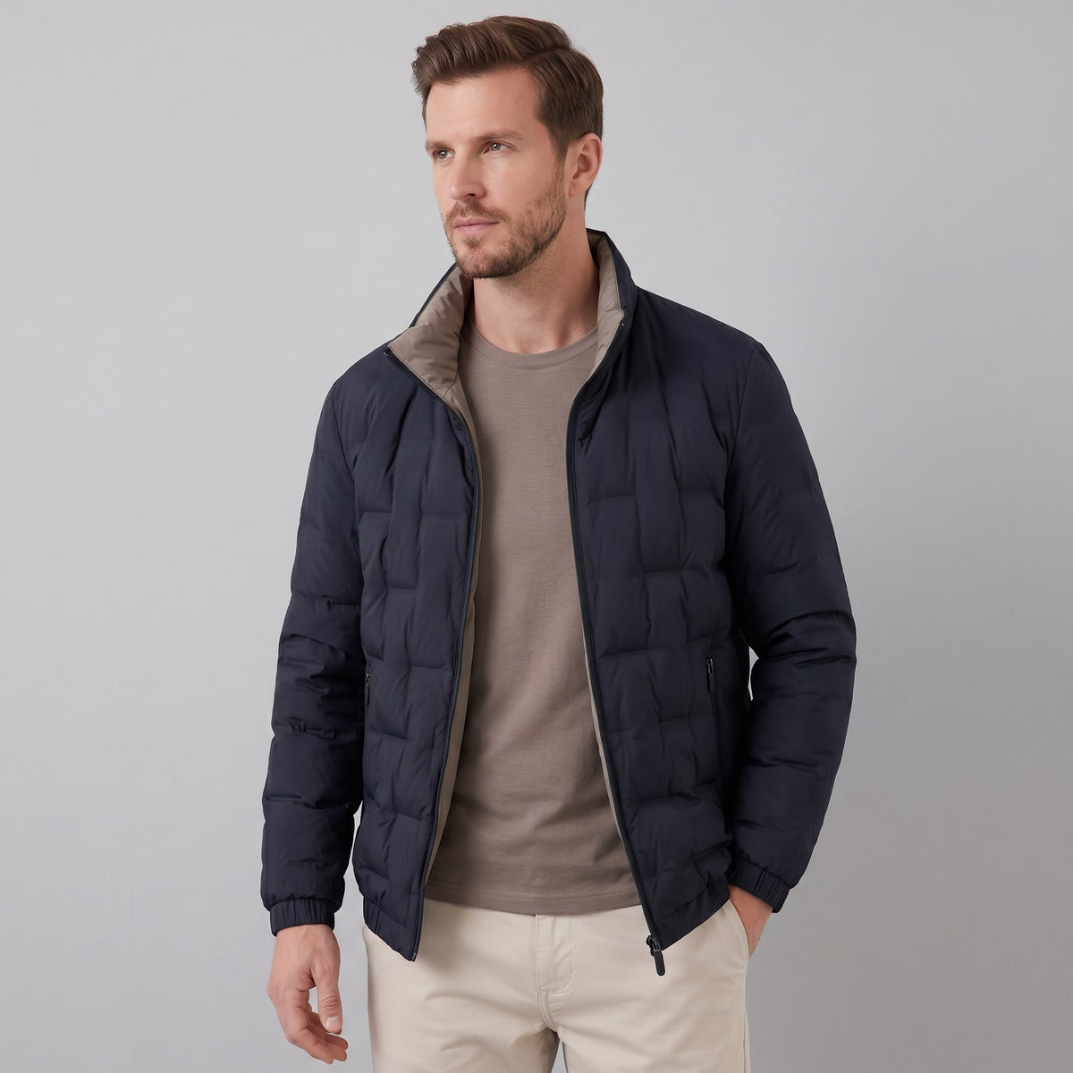 Hewitt Quilted Down Puffer Jacket