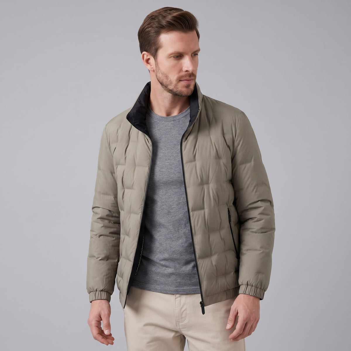 Hewitt Quilted Down Puffer Jacket