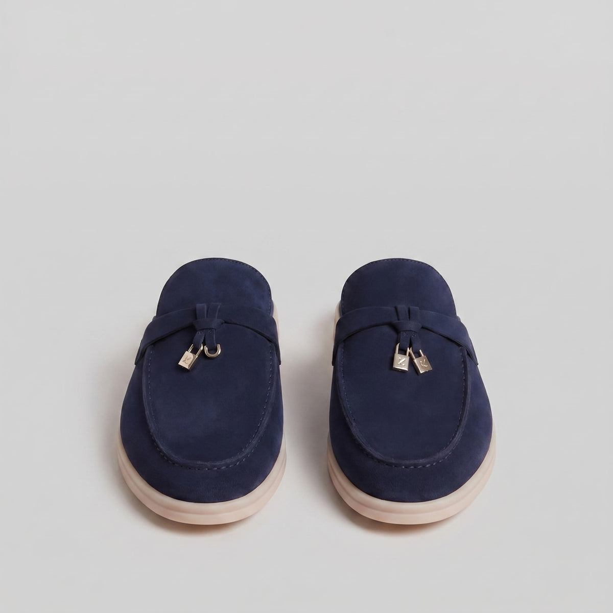 Mortimer Suede Metal Trim Loafer Mules_5