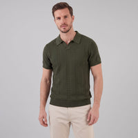 Ryker Open Knit Polo Shirt