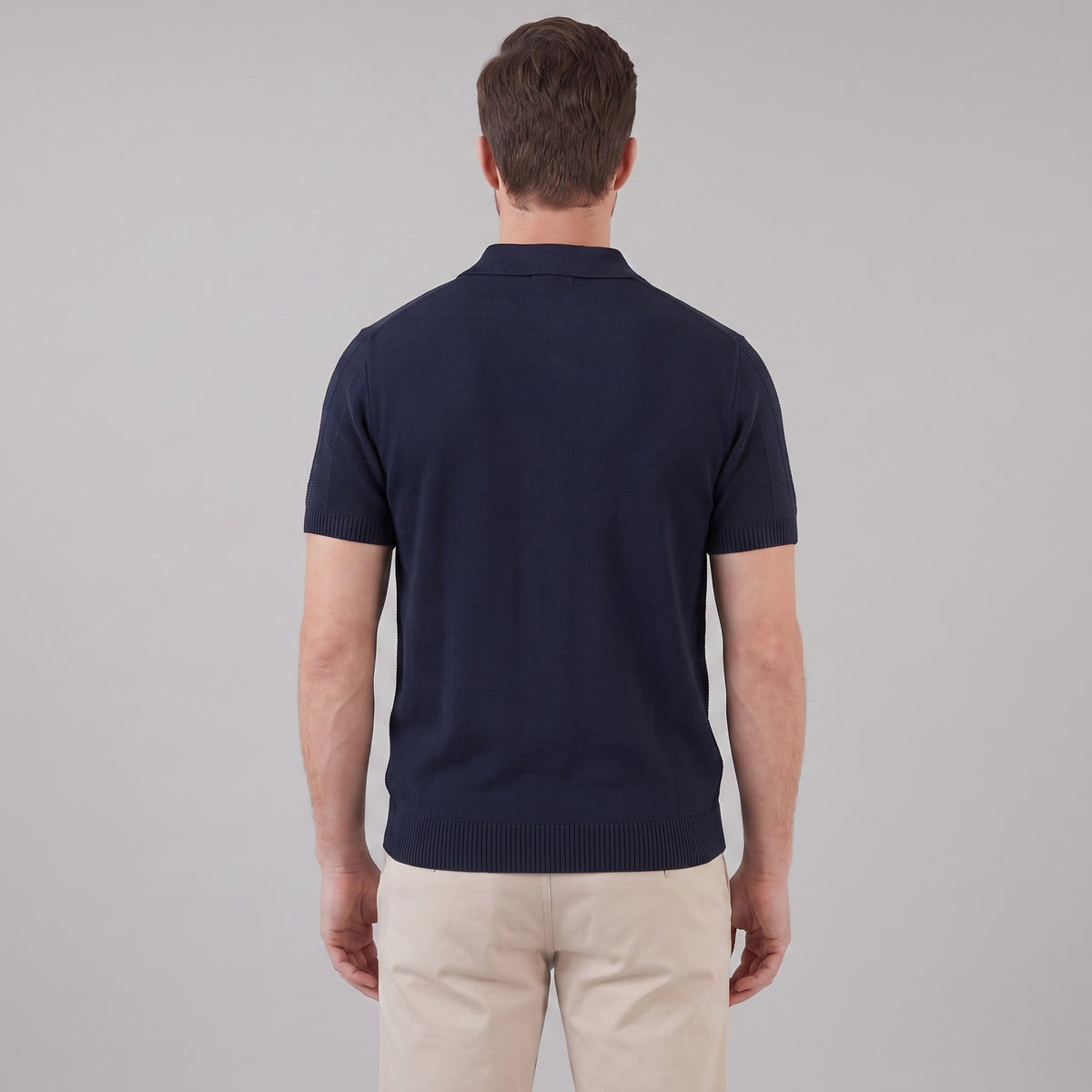 Ryker Open Knit Polo Shirt