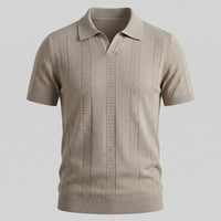 Ryker Open Knit Polo Shirt