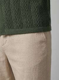 Conrad Open Knit Shirt and Pants Set