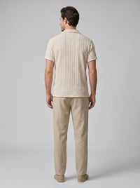Conrad Open Knit Shirt and Pants Set