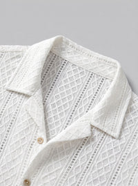 Conrad Open Knit Shirt and Pants Set