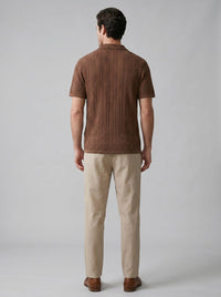Conrad Open Knit Shirt and Pants Set