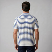 Langston Striped Open Knit Shirt