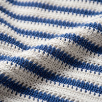 Langston Striped Open Knit Shirt