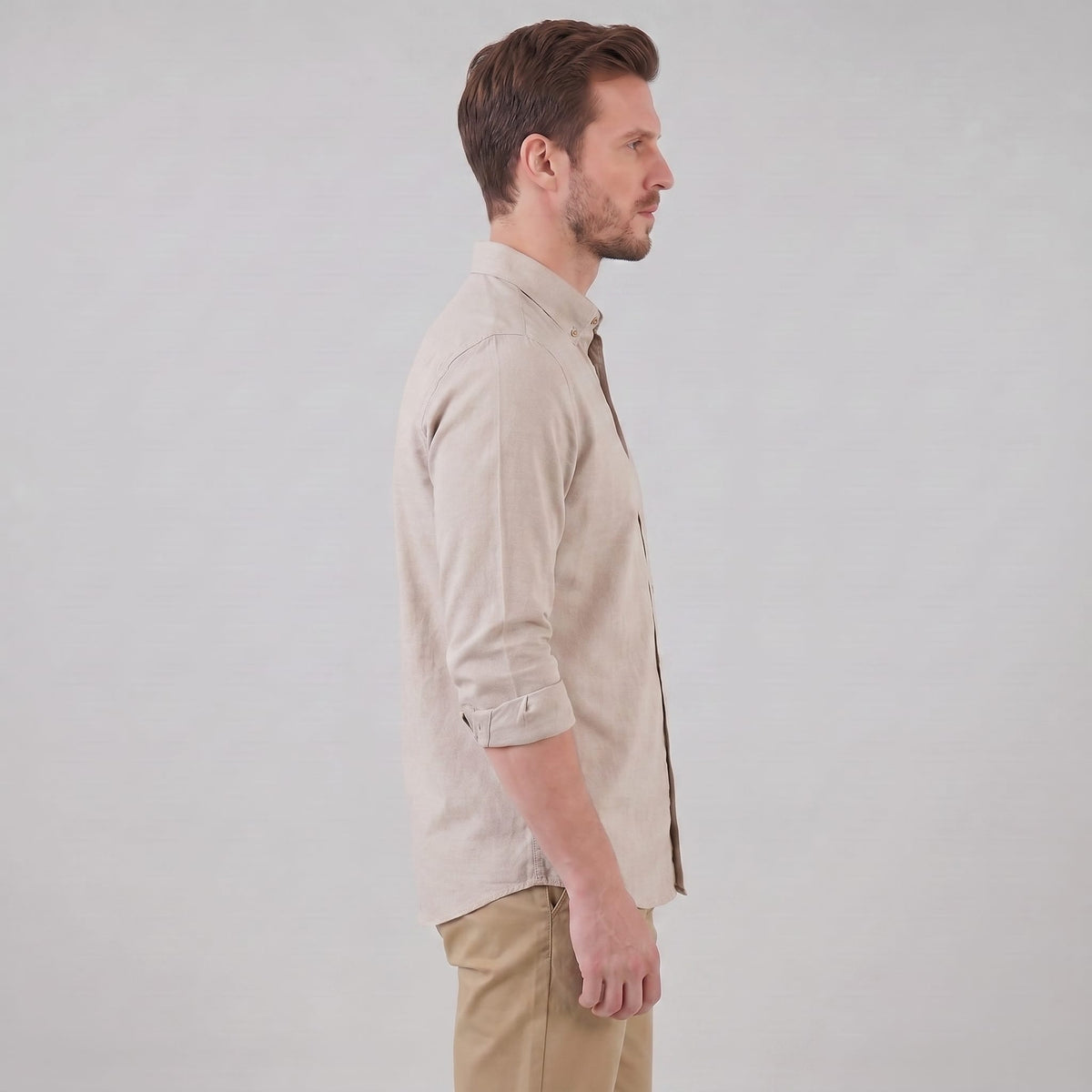 Lawson Cotton Oxford Button Down Shirt_11