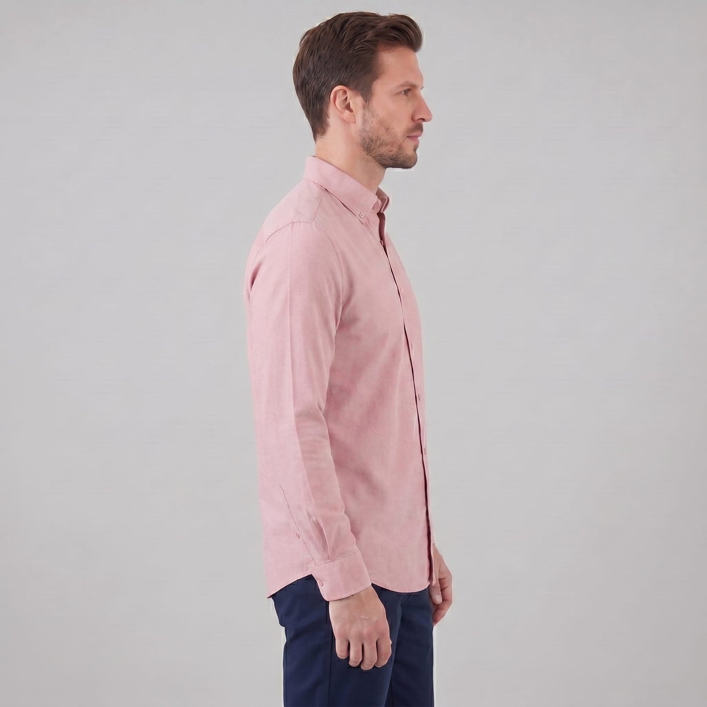 Lawson Cotton Oxford Button Down Shirt_15
