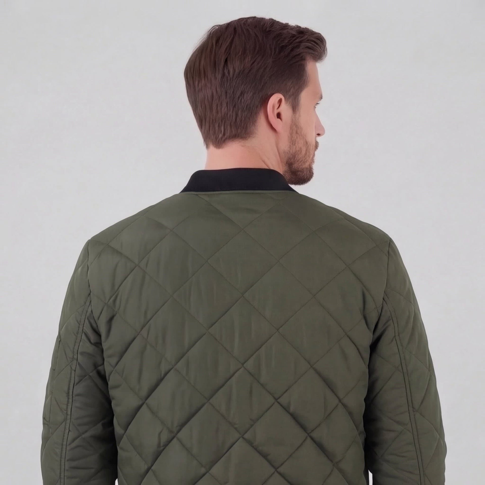 Hillard Quilted Bomber Jacket