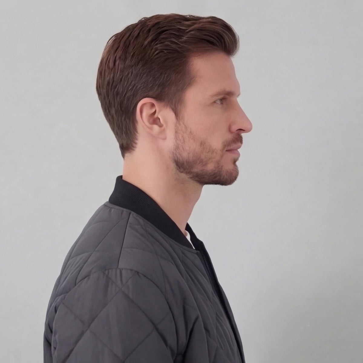 Hillard Quilted Bomber Jacket