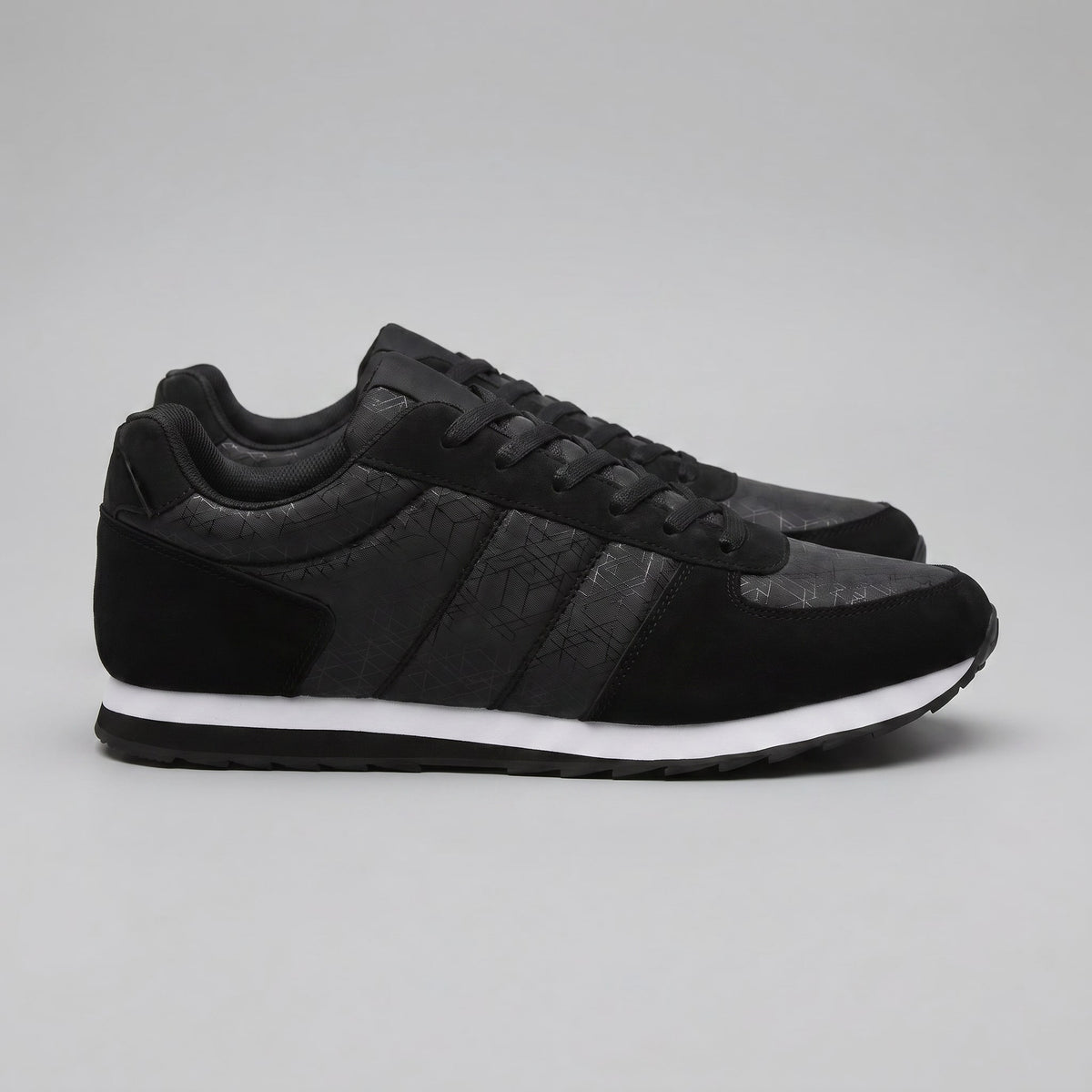 Swanson Geometric Print Sneakers_2