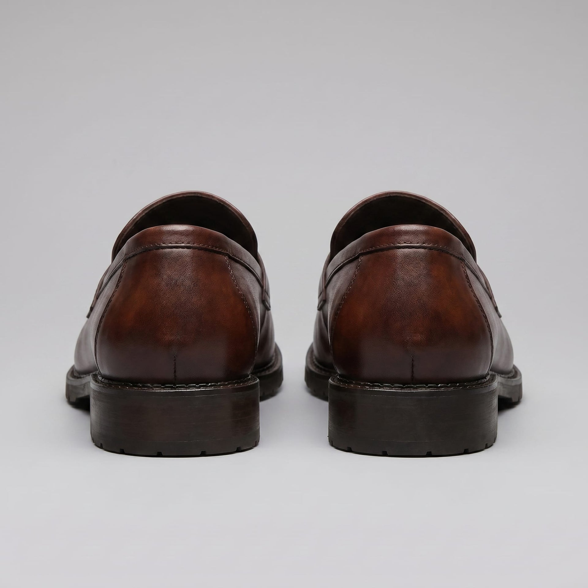 Nelson Faux Leather Brogue Loafers