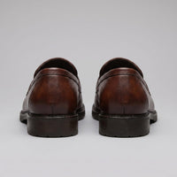 Nelson Faux Leather Brogue Loafers