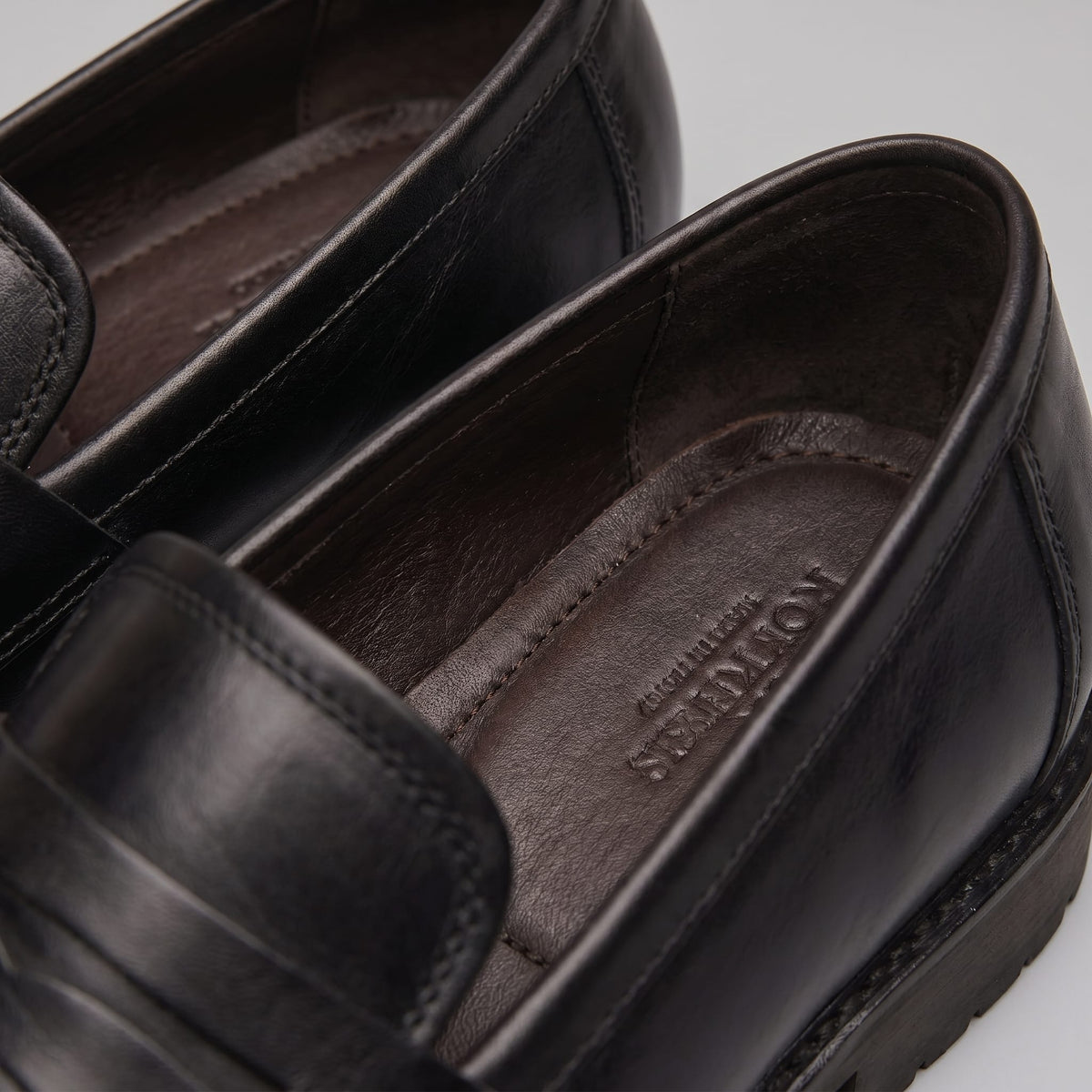 Nelson Faux Leather Brogue Loafers_8
