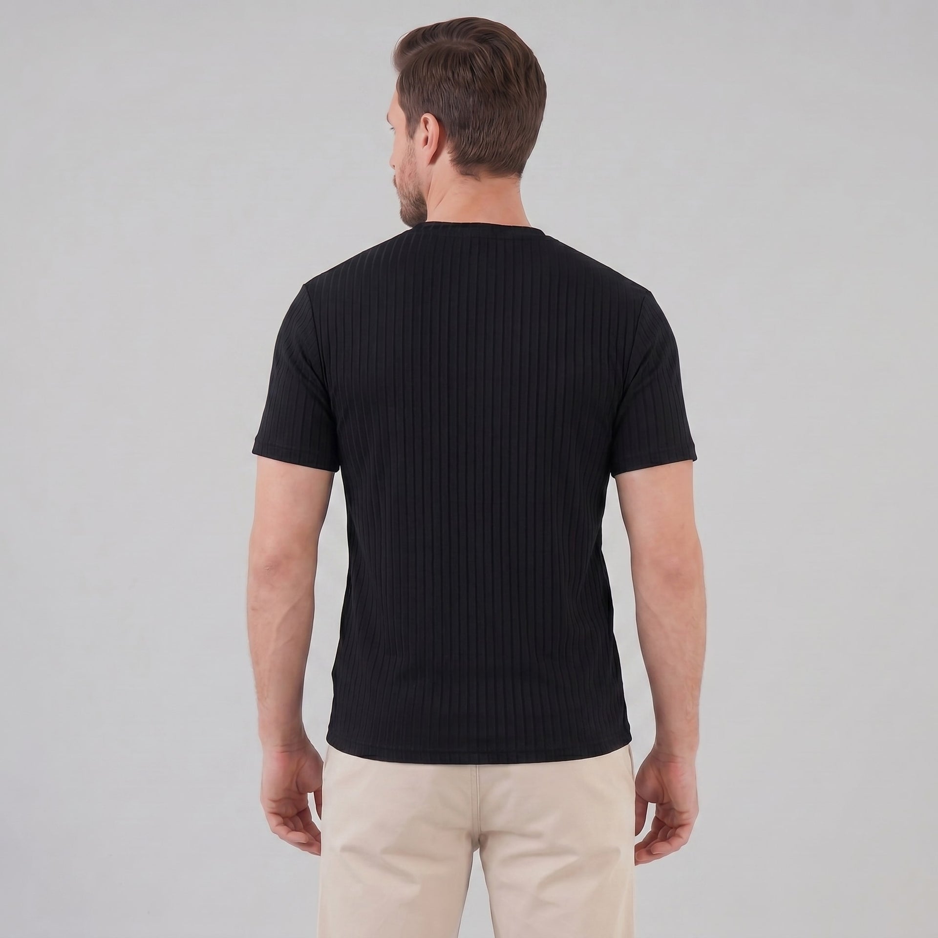 Bodhi Ribbed Stretch T-Shirt