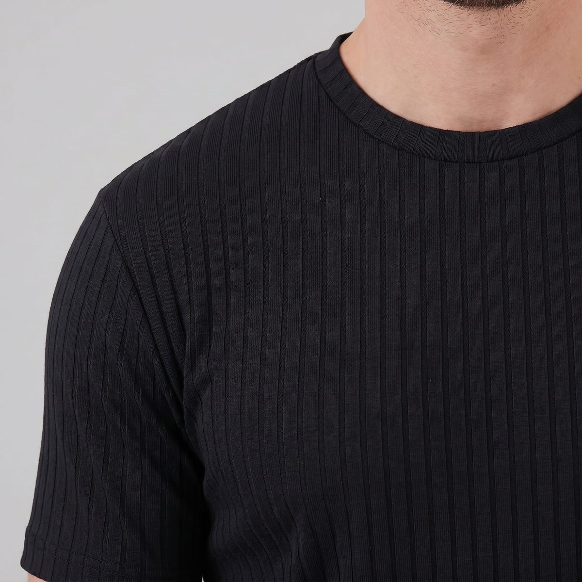 Bodhi Ribbed Stretch T-Shirt