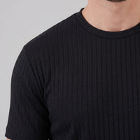 Bodhi Ribbed Stretch T-Shirt