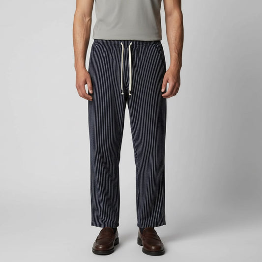 Tiberius Pinstripe Drawstring Pants_1