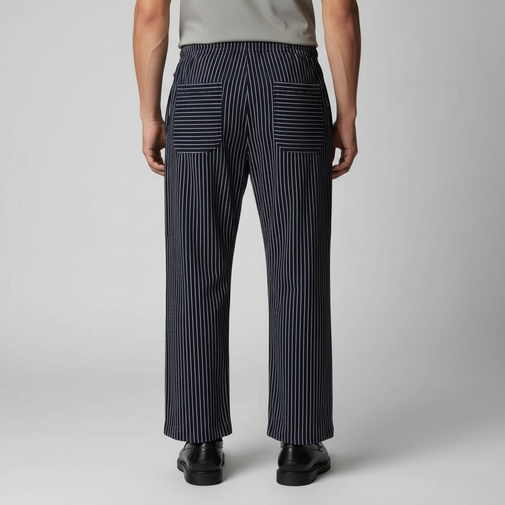 Tiberius Pinstripe Drawstring Pants_3