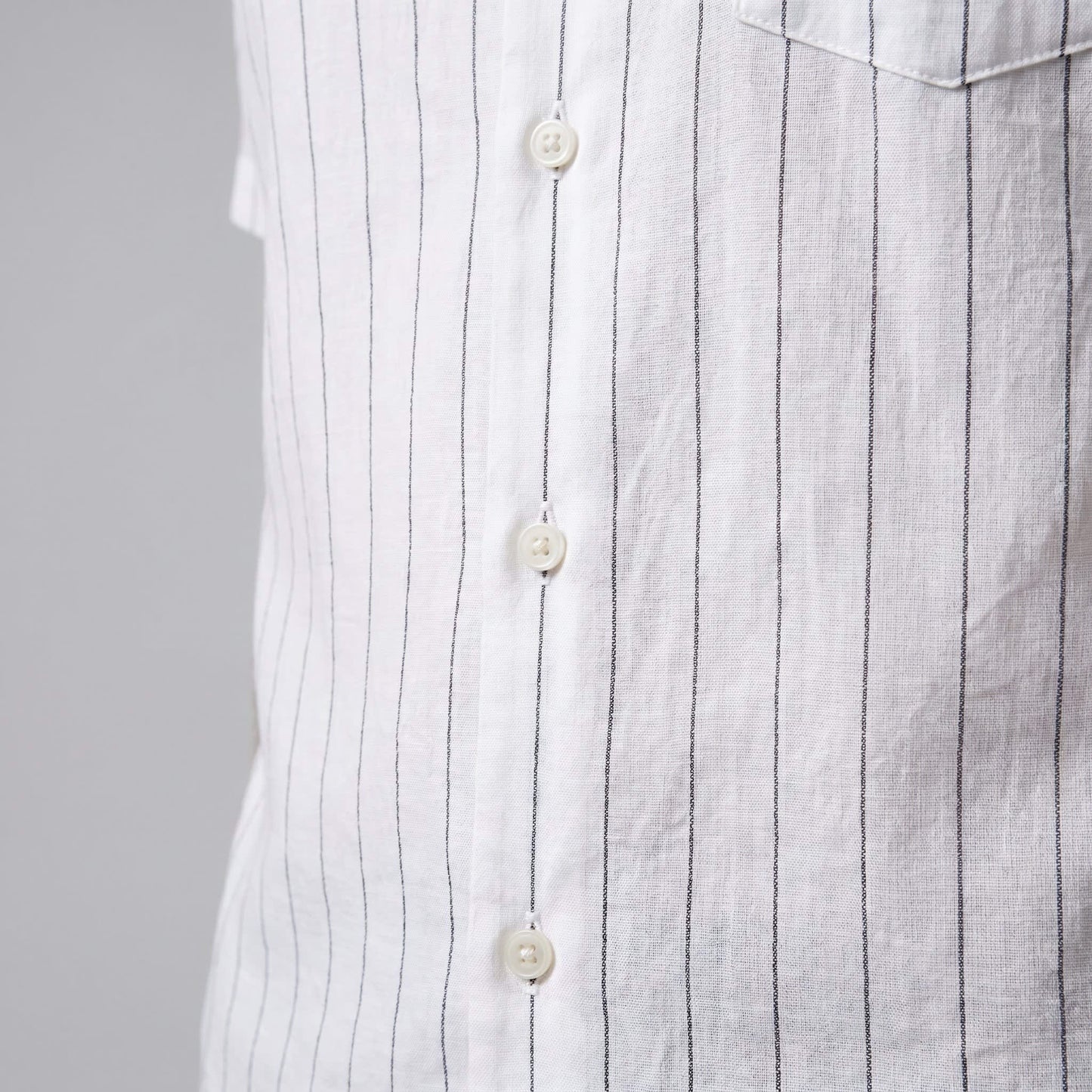 Leland Pinstripe Camp Collar Shirt_4