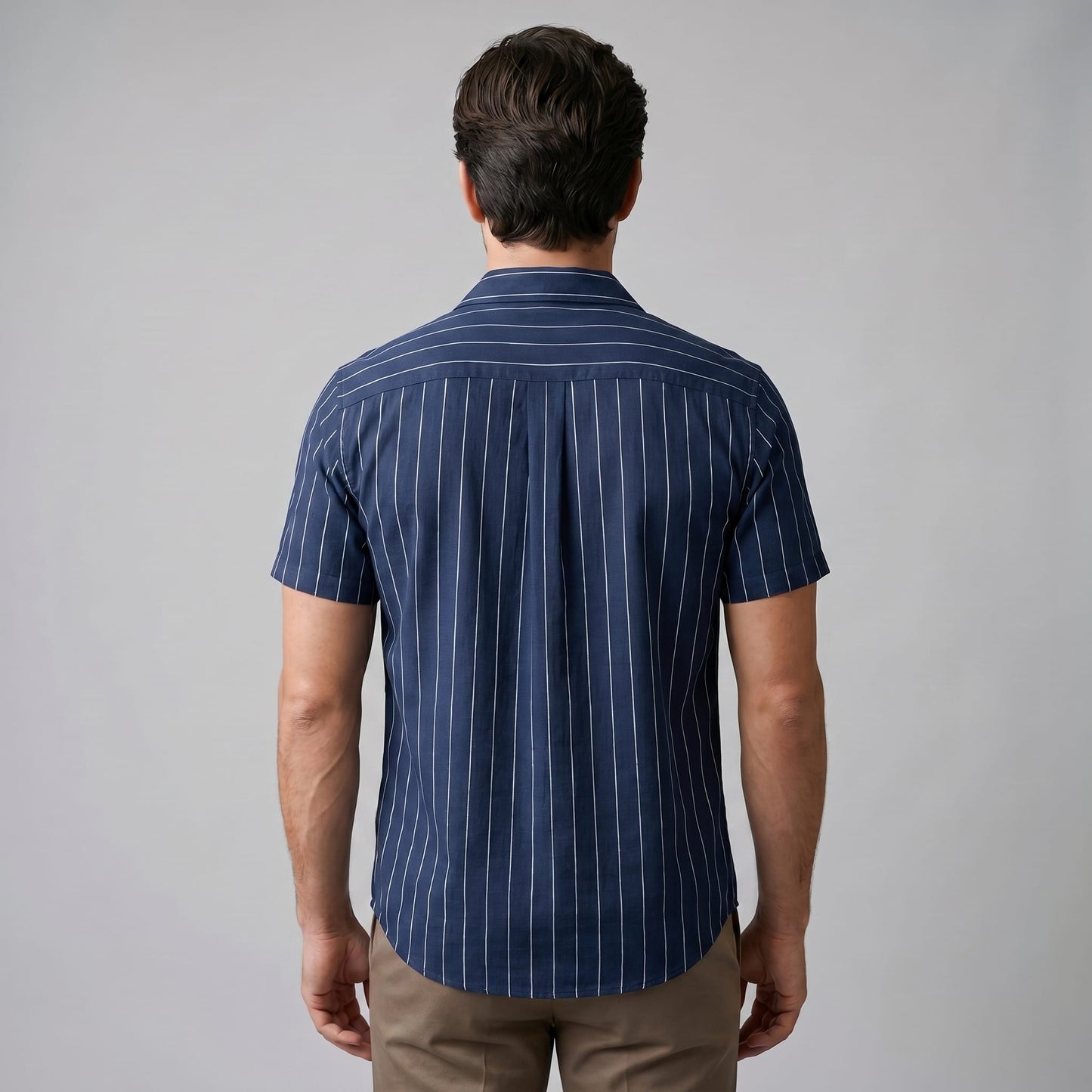Leland Pinstripe Camp Collar Shirt_8