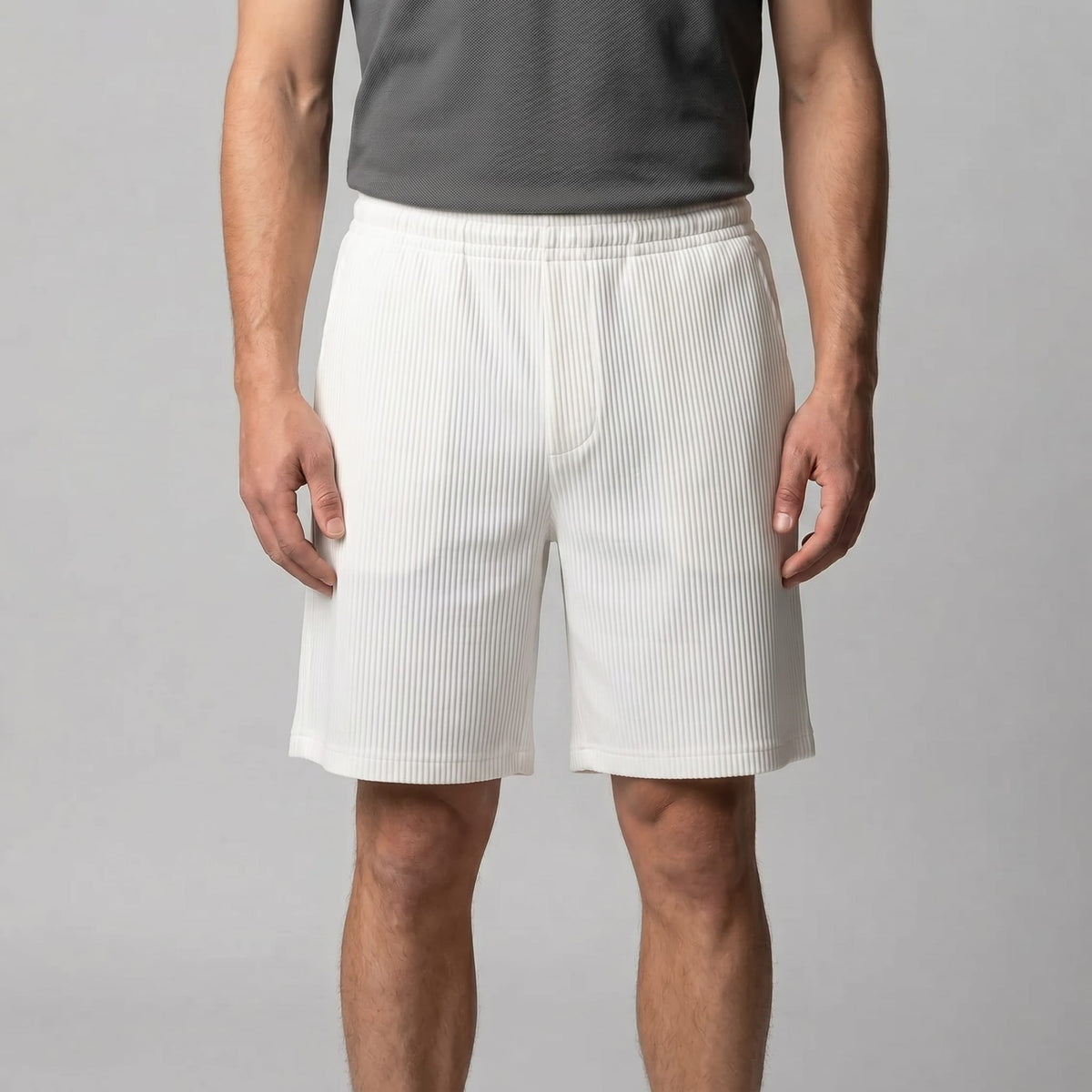 Ferris Pleated Relaxed Fit Shorts