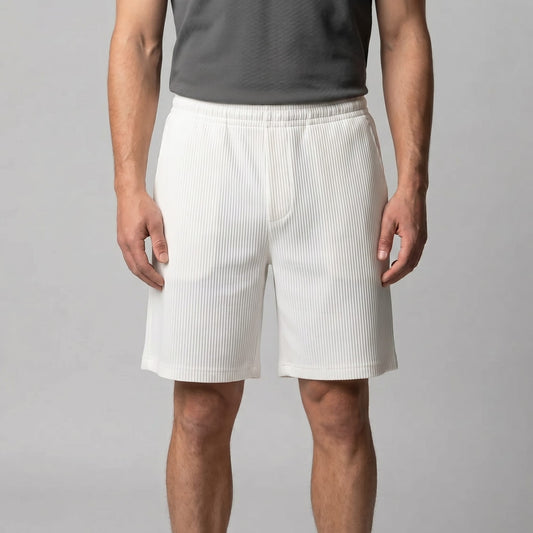 Ferris Pleated Relaxed Fit Shorts_1