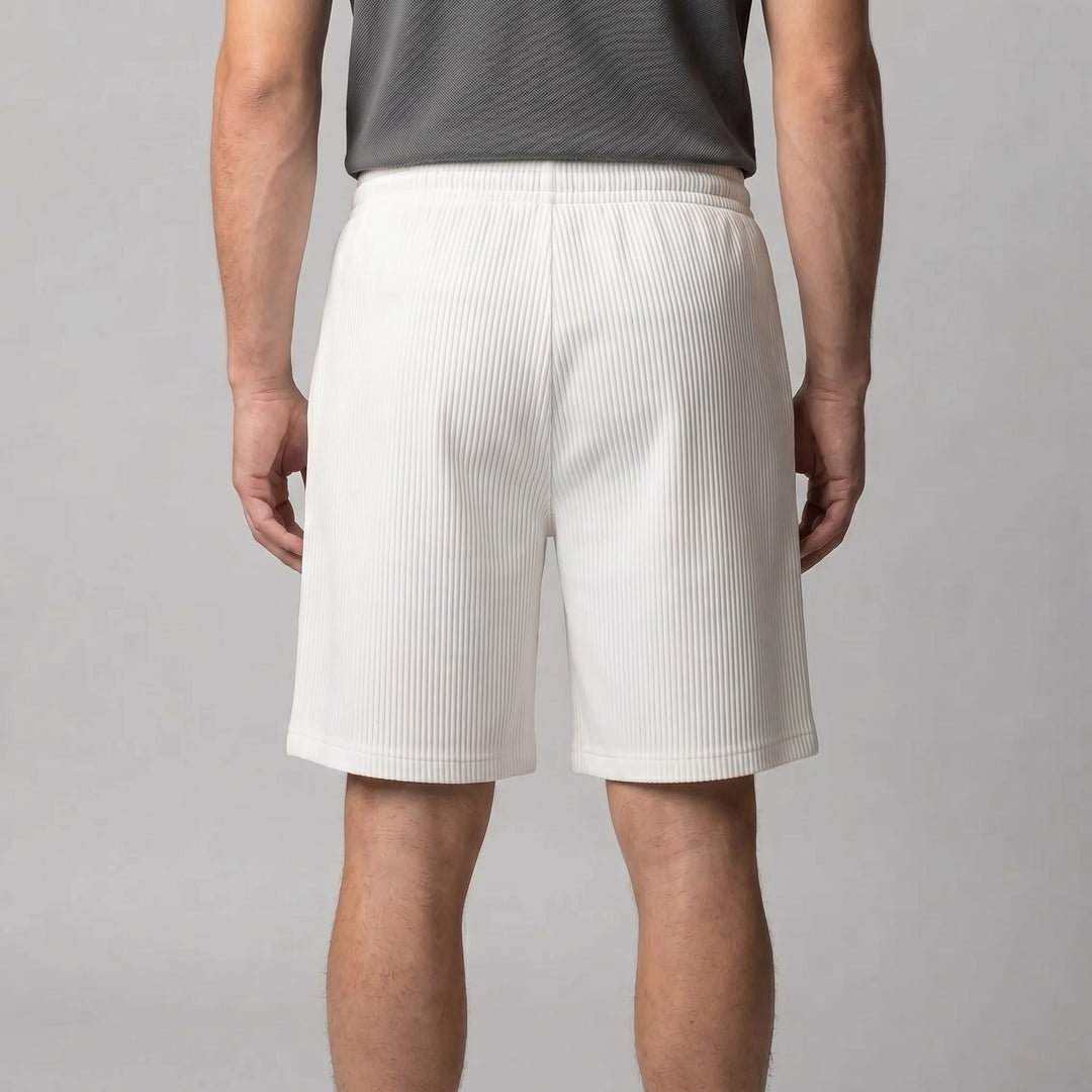 Ferris Pleated Relaxed Fit Shorts