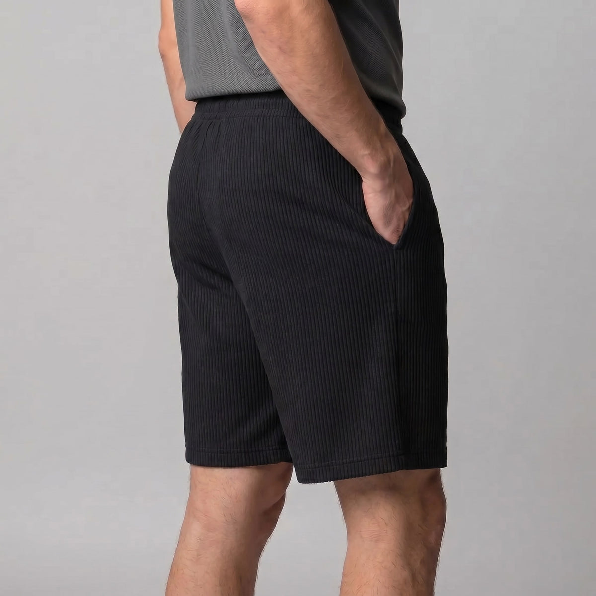 Ferris Pleated Relaxed Fit Shorts_7
