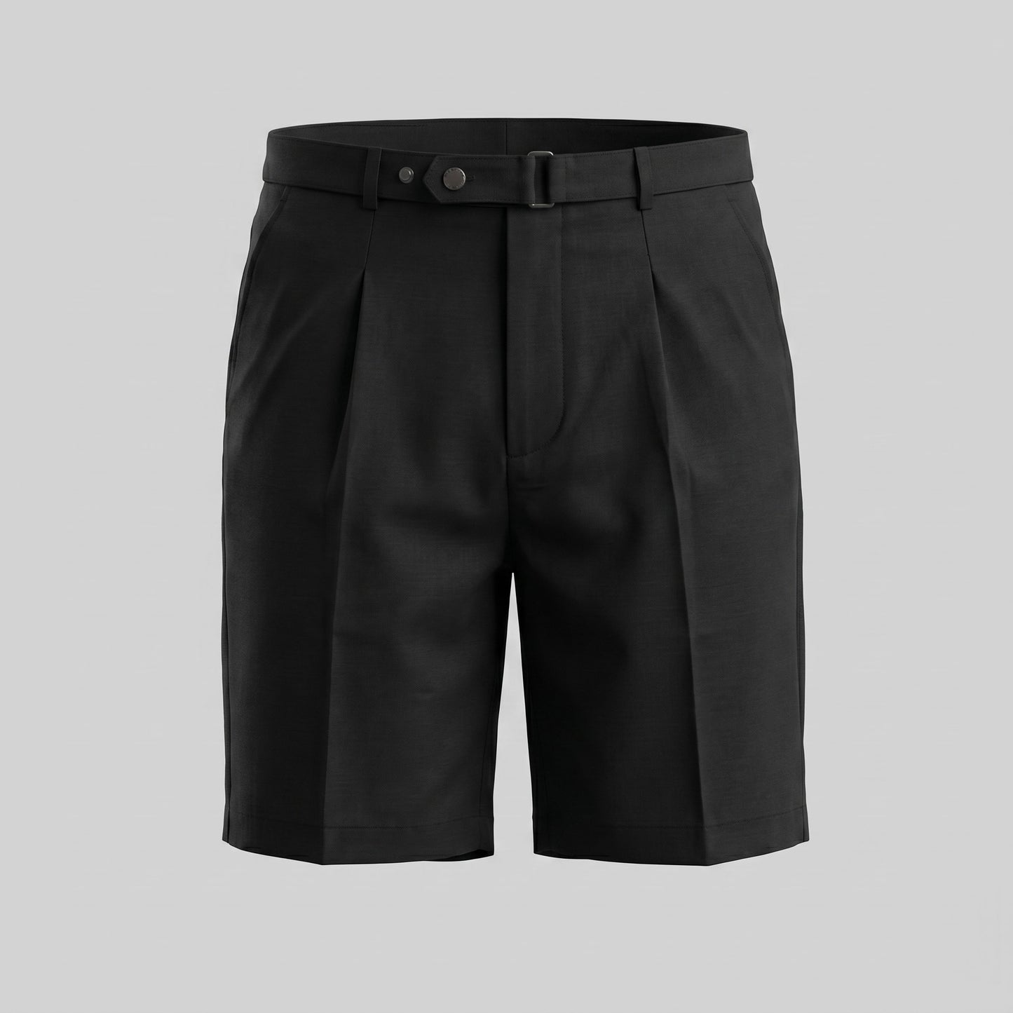 Finley Slim Fit Pleated Chino Shorts_10