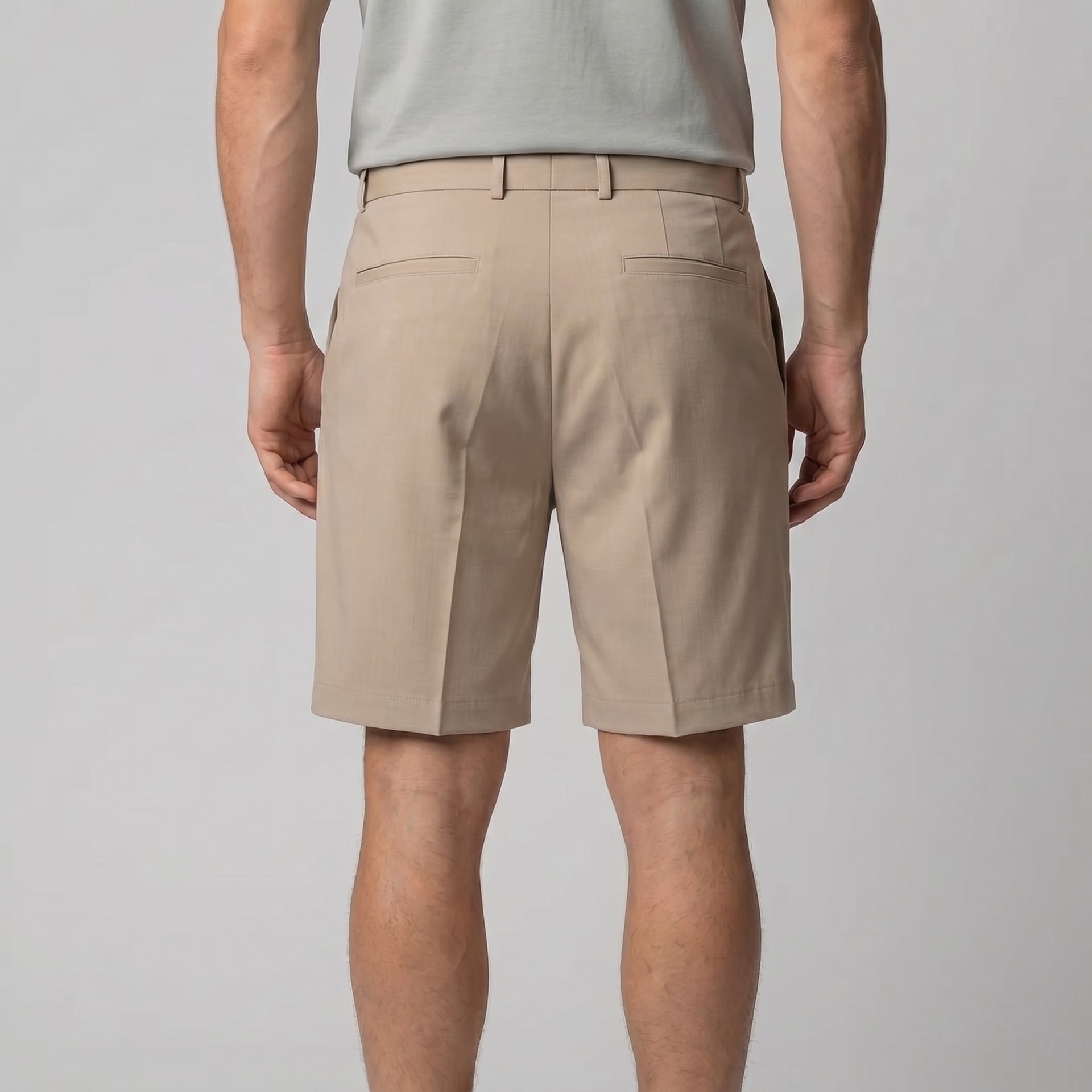 Finley Slim Fit Pleated Chino Shorts