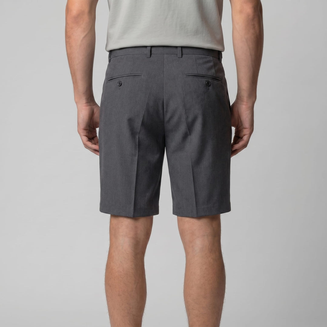 Finley Slim Fit Pleated Chino Shorts